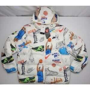 Nike BOLD School Primaloft Storm Fit Puffer Jacket White Men's XL  FZ2288-133